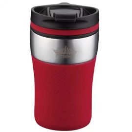 Термос-термокружка 0,25 л. Peterhof  PH-12440 red