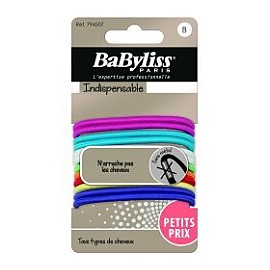 Резинки для волос 4мм, 12 шт Babyliss 794507