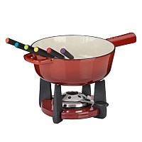 Набір для фондю KELA Calido, 9 предметів (16621) червоний