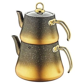 Чайник турецький подвійний OMS 8200-XL-Gold