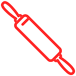 Качалка для тіста / Скалка