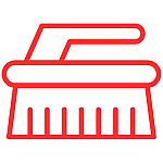 Щітка для бруківки