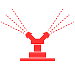 Розбризкувачі газонні