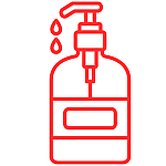 Диспенсери для мила та дезінфекції