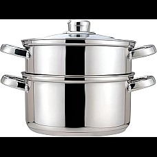 Пароварка з нержавіючої сталі 2,5 л, 18 см. Bohmann BH 3212  