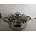 Каструля 1,8 л. Bohmann BH 2315-16 grey ( 16 х 9,5 см )