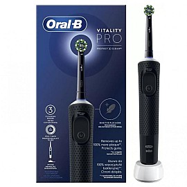 Зубна щітка BRAUN Oral-B Vitality D103.413.3 PRO Protect X Clean Cross Action EB50BRB Black