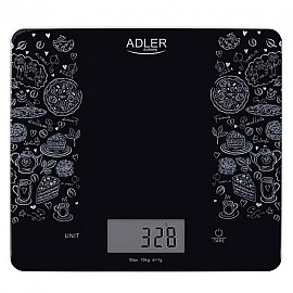 Вага кухонна Adler AD 3171 black до 10 кг