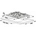 Варочная поверхность Franke FHLM 604 4G GF E