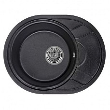 Мойка кухонная гранитная Minola MOG 1145-58 Черный