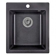 Мойка кухонная гранитная Minola MPG 71040-42 Антрацит (металлик)