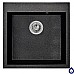 Мойка кухонная гранитная Minola MSG 71050-51 Антрацит (металлик)