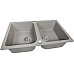 Мойка кухонная гранитная Perfelli CELINE PGC 2081-76 GREY METALLIC