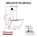 Вытяжка Perfelli DNS 6343 B 750 IV LED Strip