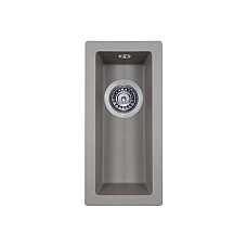 Мойка кухонная гранитная Perfelli ESTO PGE 101-22 GREY METALLIC