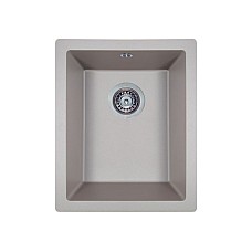 Мойка кухонная гранитная Perfelli ESTO PGE 101-38 GREY METALLIC