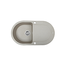 Мойка кухонная гранитная Perfelli IZETTA OGI 114-78 SAND