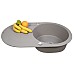 Мойка кухонная гранитная Perfelli ORVIETTO OGO 1114-78 GREY METALLIC
