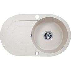 Мойка кухонная гранитная Perfelli ORVIETTO OGO 114-78 LIGHT BEIGE Мойка кухонная гранитная Perfelli ORVIETTO OGO 114-78 LIGHT BEIGE