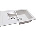 Мойка кухонная гранитная Perfelli PIERRA PGP 536-78  WHITE