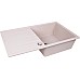 Мойка кухонная гранитная Perfelli RIVIERA PGR 114-86 LIGHT BEIGE