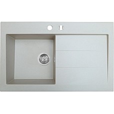 Мойка кухонная гранитная Perfelli SOLO PGS 118-80 LIGHT BEIGE