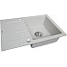 Мойка кухонная гранитная Perfelli TINO PGT 134-66 WHITE