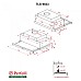 Вытяжка Perfelli TLS 9833 W LED Strip