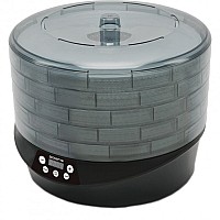 Сушарка для овочів і фруктів POLARIS PFD 1905 темно-сірий