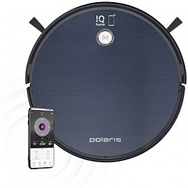 Робот-пилосос POLARIS PVCR 3300 IQ Home Aqua Чорний/графіт