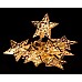 Гирлянда Luca Lighting (Голландия) "Серебристые звезды" теплый-белый, 1.35 м