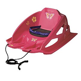 Санки AlpenGaudi (Германия) Alpen Bambino малиновые