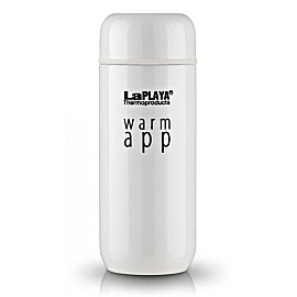 Термокружка La PLAYA (Германия) Warm App белая, 0.2 л