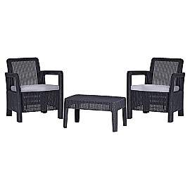 Комплект садовой мебели Allibert (Голландия) Tarifa Balcony серый