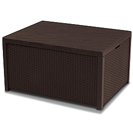 Стіл-скринька мистецтв. ротанг Allibert (Голландія) Arica коричневий