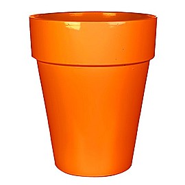 Горшок для цветов глина Mica Decorations (Голландия) оранжевый