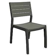 Стул пластиковый Keter (Израиль) Harmony серо-коричневый