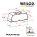 Вытяжка Weilor PPE 8230 SS 1000 LED