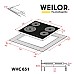 Поверхность стеклокерамическая Weilor WHC 651 BLACK