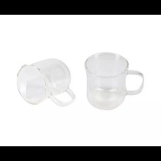 Набор стеклянных чашек Bergner Coffee & tea lovers, 230 мл, 2 шт (BG-20115-MM)