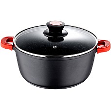 Каструля з кришкою Bergner Chroma,  (BG-30115-BK)