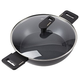 Сотейник з кришкою Bergner Copper, 28 см (BG-30295-BK)