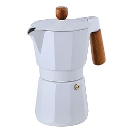 Кавоварка гейзерна Bergner Naturally, 6 чашок (BG-38191-WH)