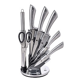 Набір ножів на підставці Bergner By vissani, 8 предметів (BG-39241-MM)