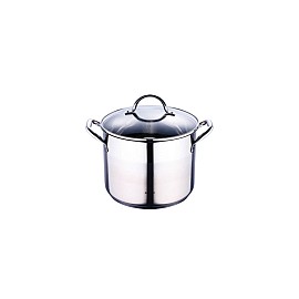 Каструля висока з кришкою Bergner Gourmet, 8.2 л (BG-6504)
