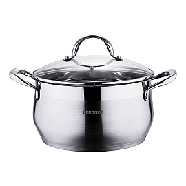 Каструля з кришкою Bergner Gourmet, 5.6 л (BG-6508)