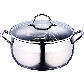 Каструля з кришкою Bergner Gourmet, 8 л (BG-6565)