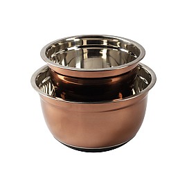 Набір мисок для змішування Bergner Copper, 20 / 24 см (BGEU-6317)