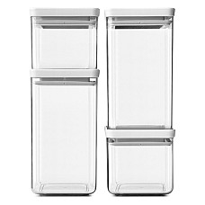 Набір ємностей для зберігання Brabantia 122569 Набір ємностей для зберігання Brabantia 122569