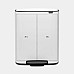 Бак для мусора с педалью Brabantia 211447 Bo 2х30 л